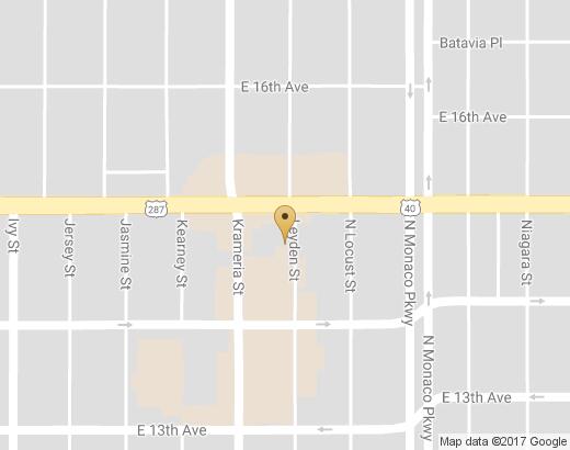 Map showing business location.